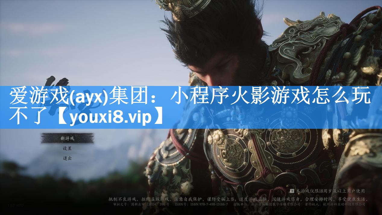 爱游戏(ayx)集团：小程序火影游戏怎么玩不了
